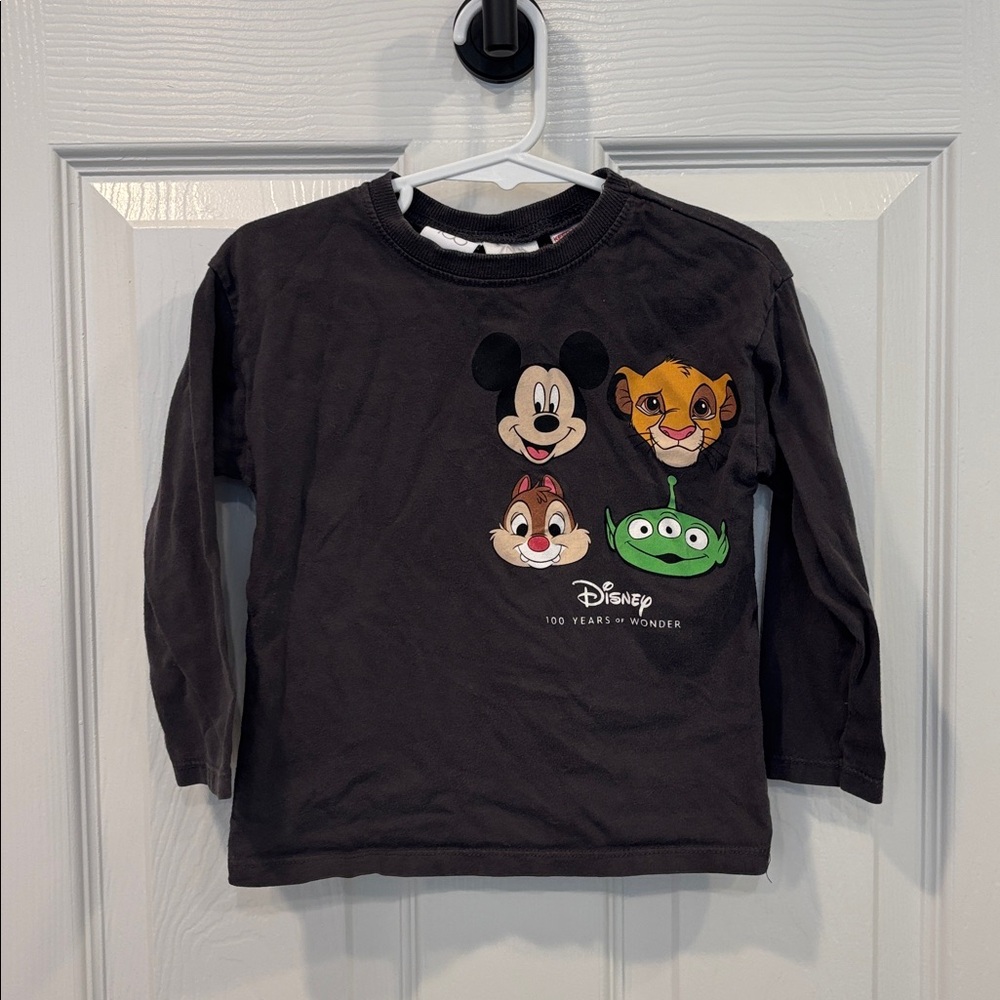 Zara Disney 100 Years Long Sleeve Crew